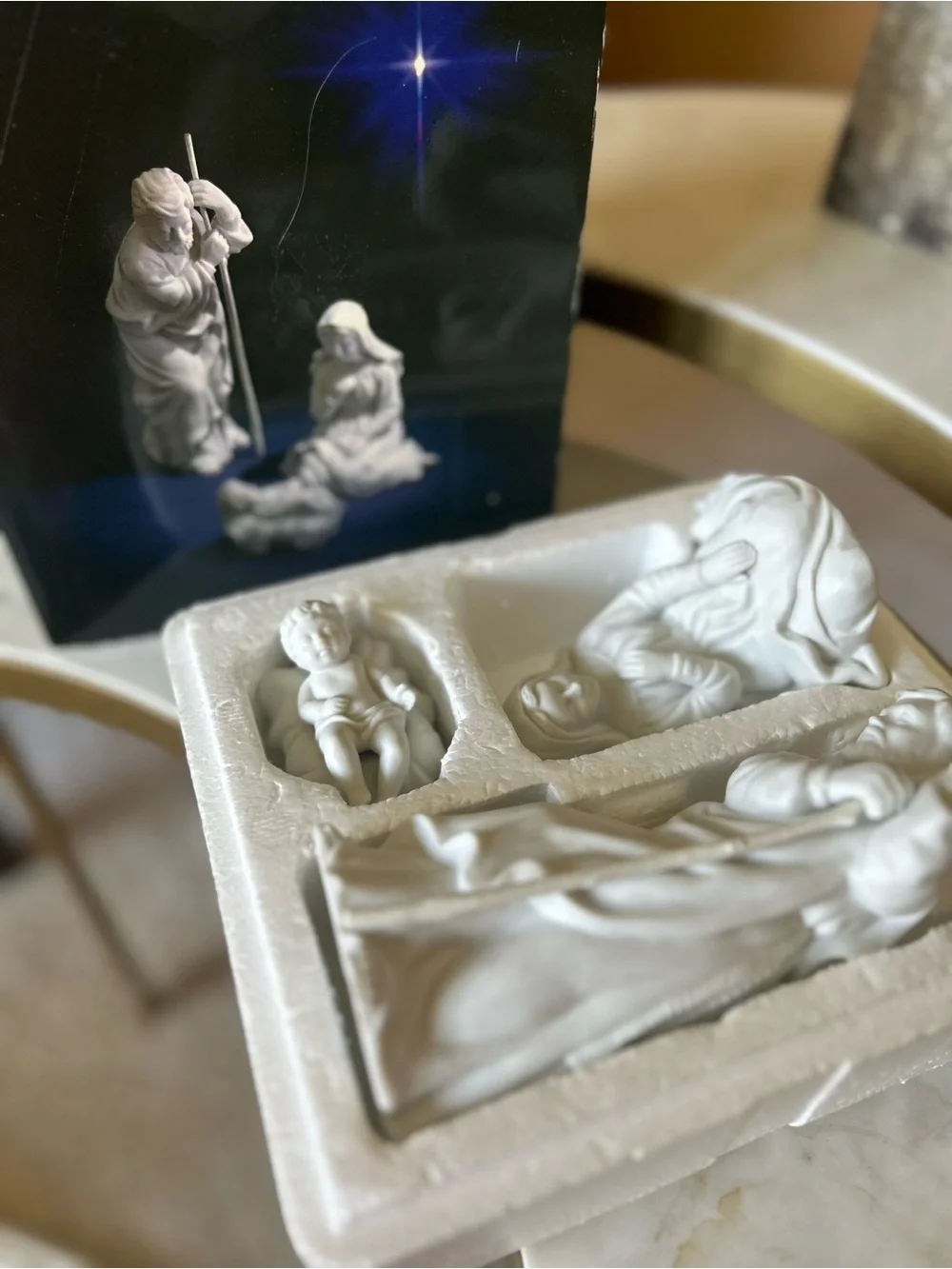 Vintage 1981 Avon Nativity Collectibles “Holy Family”